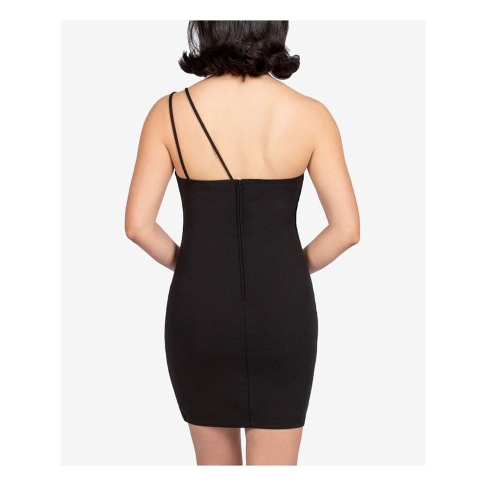 B DARLIN Womens Scuba Crepe Sleeveless Short Party Body Con Dress - Picture 2 of 2